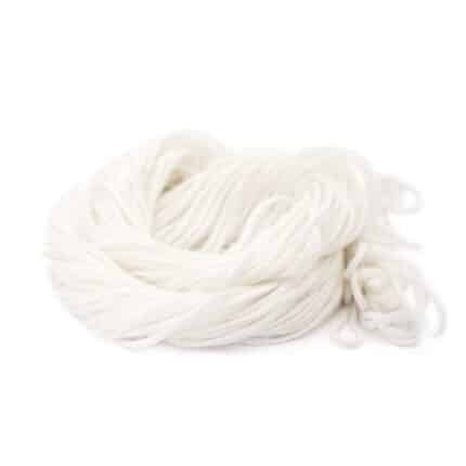 Niewoskowany bawełniany knot CERVINO BK (do cienkich świec stołowych)