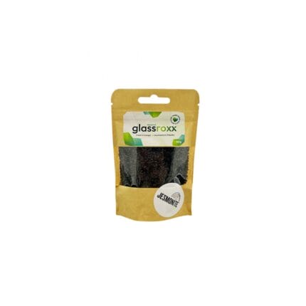 GlassRoxx – kolorowe granulki szklane z recyklingu, czarny, 150 g