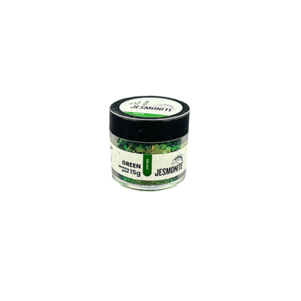 Jesmonite Sparkling Glitter – brokat (green / zielony) 15 g